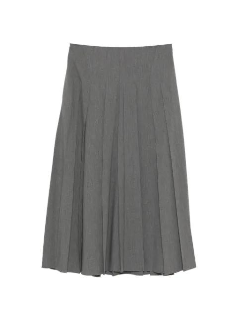 A-line midi skirt by LESS