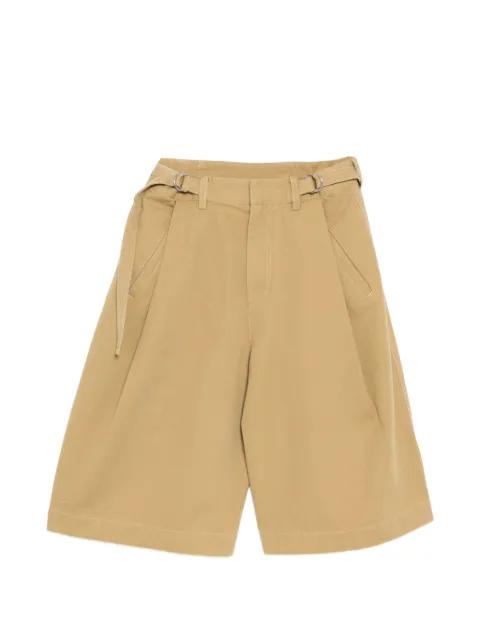 belted shorts by LESS