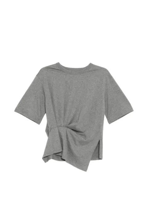 crinkled T-shirt by LESS