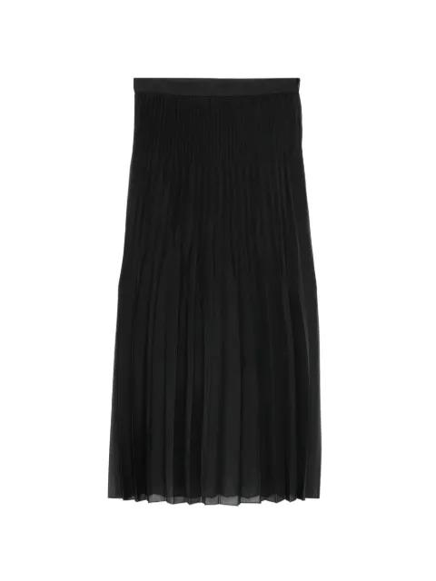 gradated pleated skirt by LESS