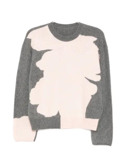 jacquard sweater by LESS