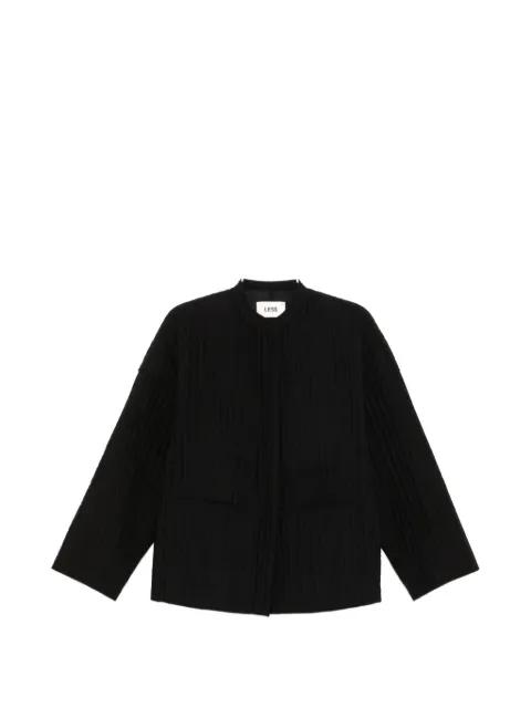 silk padded jacket by LESS