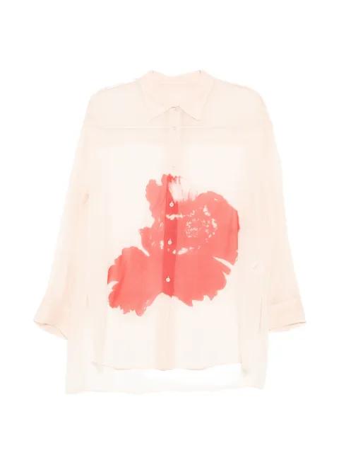 silk shirt by LESS