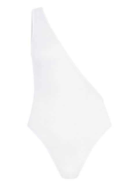 one-shoulder swimsuit by LET'S SWIM