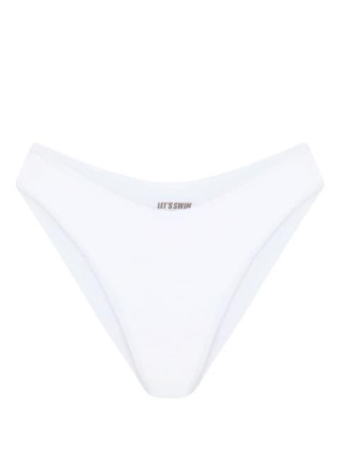 seamless brazilian bikini bottoms by LET'S SWIM