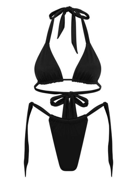 side-tie bikini bottom by LET'S SWIM