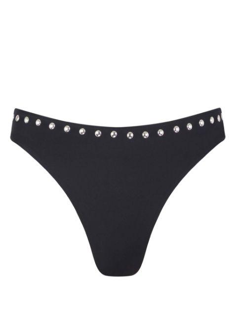 studded bikini bottoms by LET'S SWIM