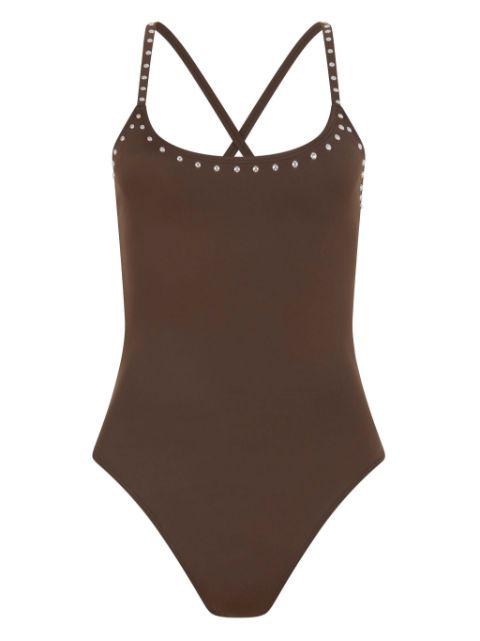 studded swimsuit by LET'S SWIM