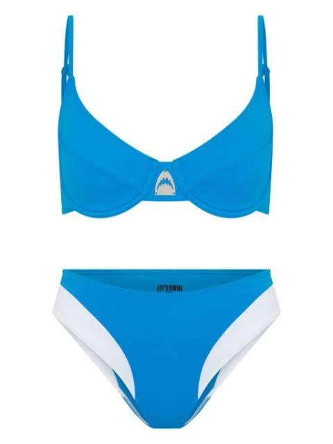 wired bralette bikini top by LET'S SWIM
