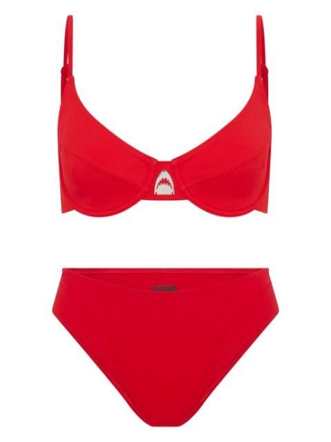 wired bralette bikini top by LET'S SWIM