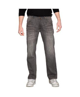 Men's Utility Pocket Relaxed Bootcut Premium Denim Jean by LEVEL 7