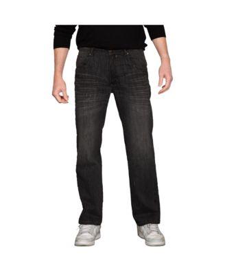 Men's Utility Pocket Relaxed Bootcut Premium Denim Jean by LEVEL 7