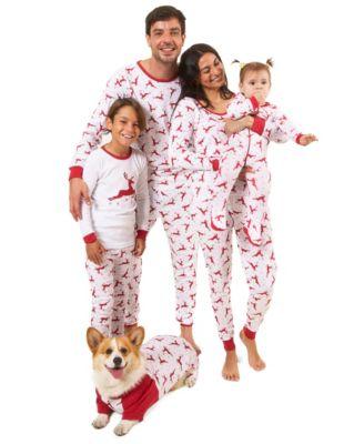Big & Tall Men s Two Piece Cotton Holiday Pajamas by LEVERET