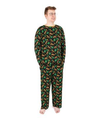 Men's Matching Family Two-Piece Cooling Bamboo Viscose Long Sleeve Pajamas by LEVERET