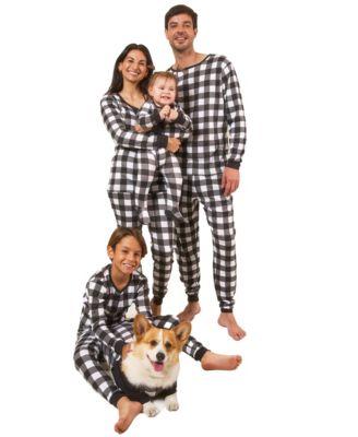 Men’s Two Piece Cotton Plaid Holiday Pajamas by LEVERET