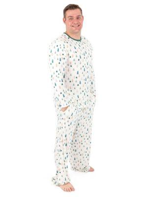 Men’s Two Piece Viscose from Bamboo Holiday Pajamas by LEVERET