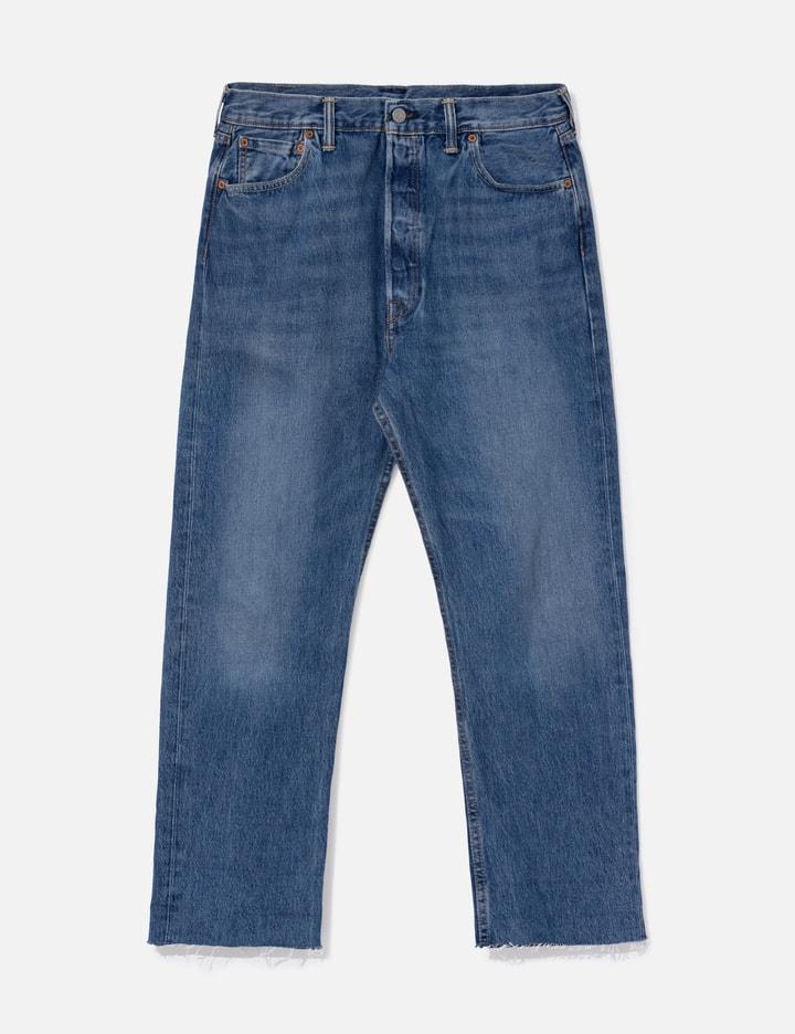 501 Pleated Crop Jeans by LEVIS