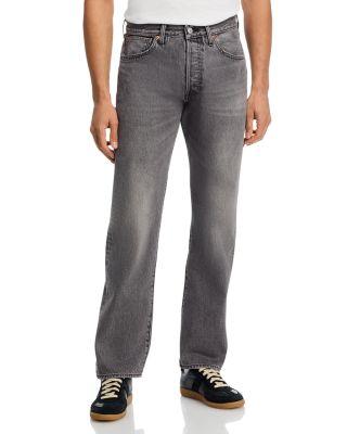 501 Relaxed Fit Jeans in Black Ash Selvedge - Exclusive by LEVIS