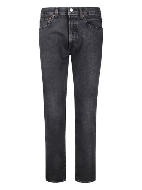 501 buttoned straight-leg jeans by LEVIS
