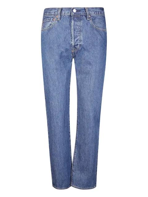 501 buttoned straight-leg jeans by LEVIS