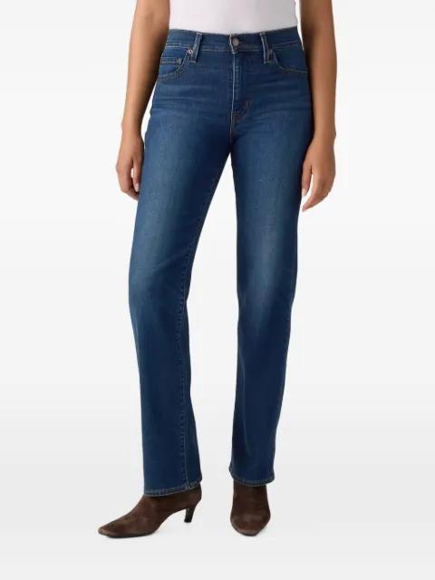 723 logo-patch straight-leg jeans by LEVIS