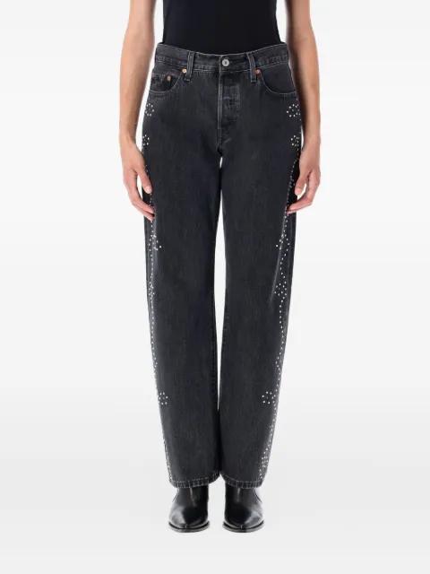 90s crystal-embellished jeans by LEVIS