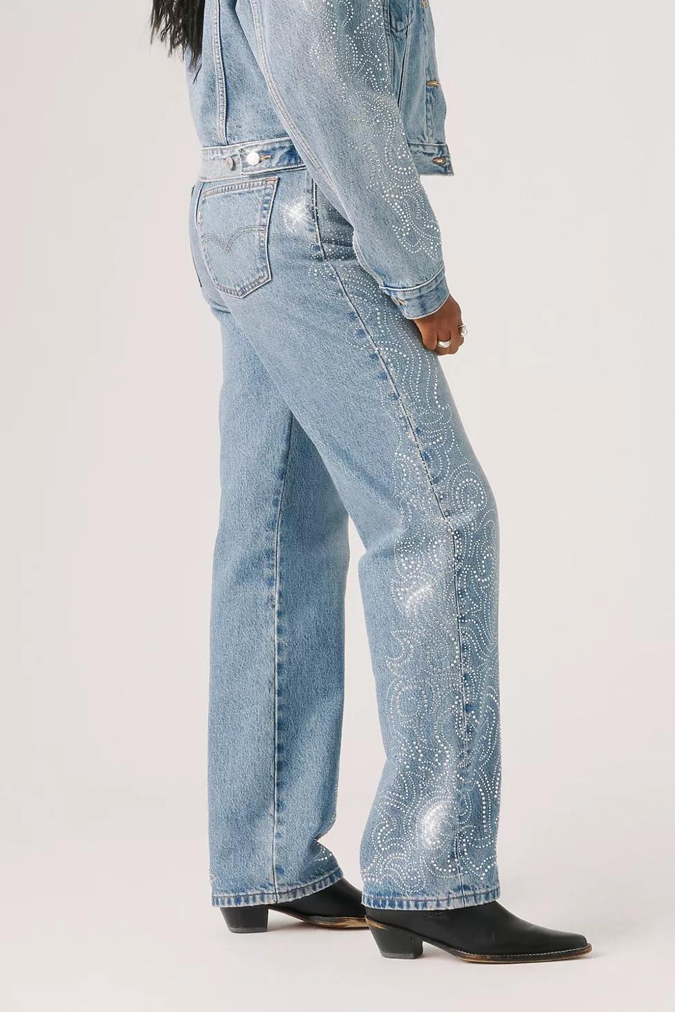 BEYONCÉ X LEVI’S® 501 '90s Mid-Rise Jean by LEVIS BEYONCÉ X LEVI’S® 501 '90s Mid-Rise Jean by LEVIS