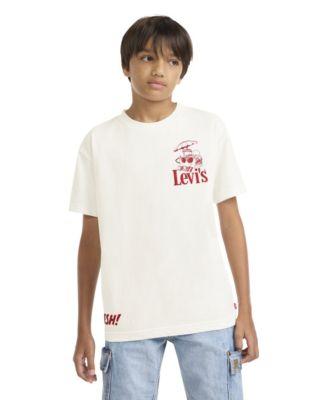 Boys' 8-20 Burger and Fries Graphic Print T-Shirt by LEVIS Boys' 8-20 Burger and Fries Graphic Print T-Shirt by LEVIS