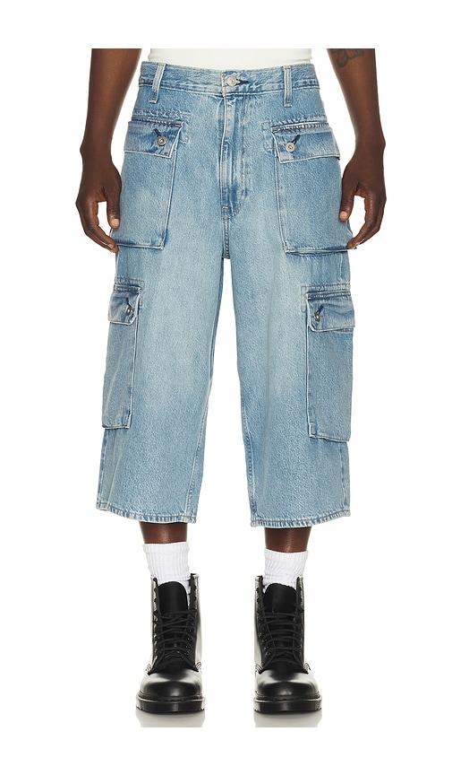 LEVI'S 478 Baggy Capri Cargo Jeans in Blue by LEVIS