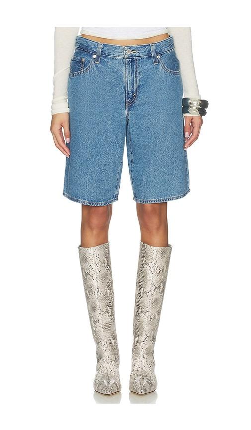 LEVI'S Baggy Dad Jort in Blue by LEVIS