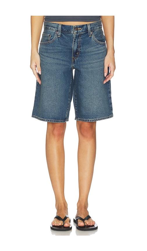 LEVI'S Baggy Dad Jort in Blue by LEVIS