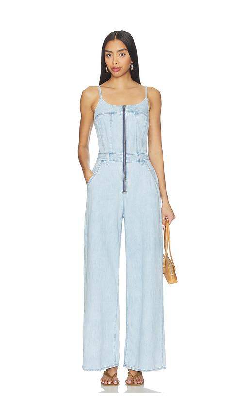 LEVI'S Bustier Jumpsuit in Blue by LEVIS