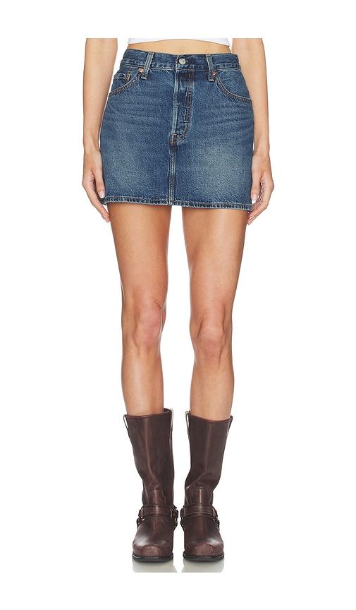 LEVI'S Icon Skirt in Blue by LEVIS