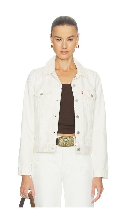 LEVI'S Original Trucker in White by LEVIS