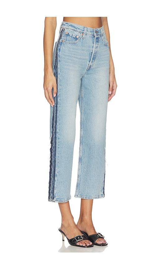 LEVI'S Ribcage Ankle Decon Straight in Blue by LEVIS