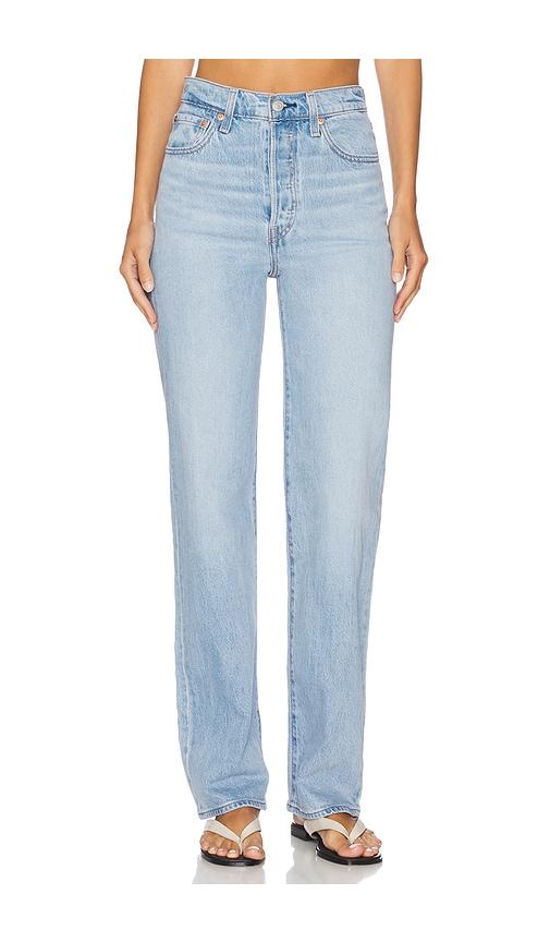 LEVI'S Ribcage Full Length Jeans in Blue by LEVIS