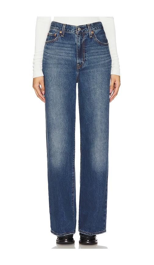 LEVI'S Ribcage Wide Leg Jeans in Blue by LEVIS