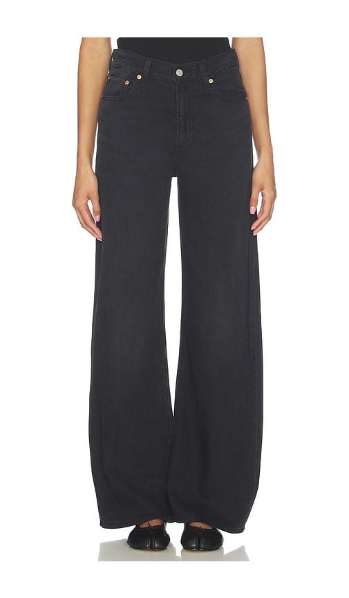LEVI'S Ribcage Wide Leg in Black by LEVIS