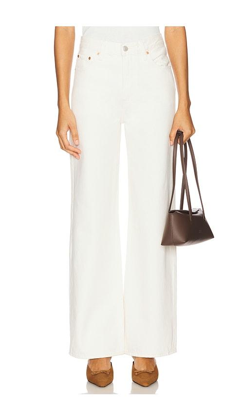 LEVI'S Ribcage Wide Leg in White by LEVIS