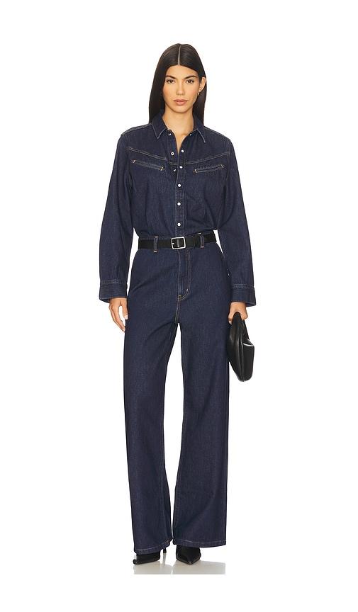 LEVI'S Rinoa Wide Leg Jumpsuit in Blue by LEVIS