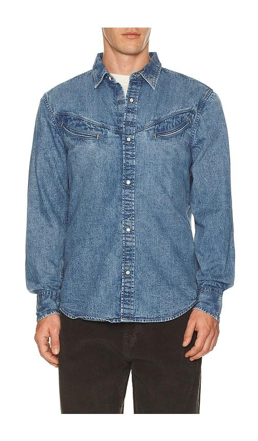 LEVI'S Smiley Western Shirt in Blue by LEVIS