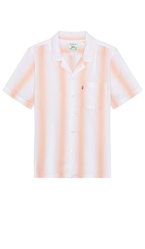 LEVI'S The Sunset Camp Shirt in White by LEVIS