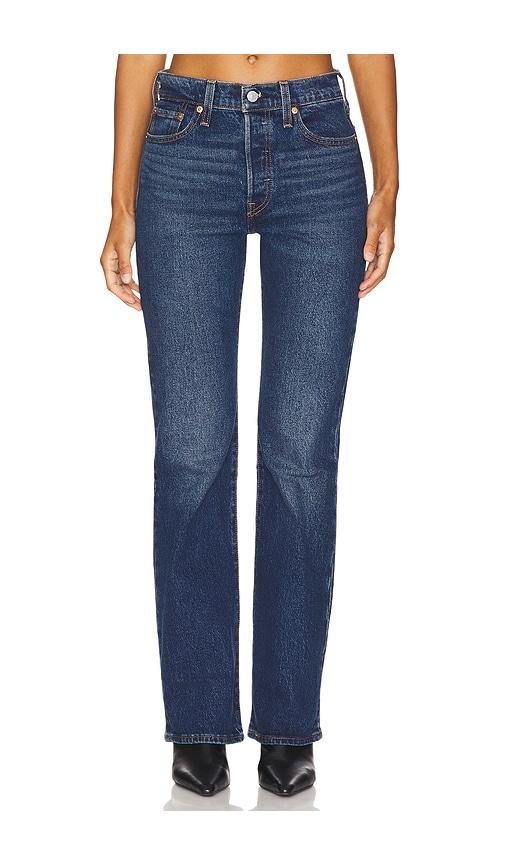 LEVI'S Wedgie Boot in Denim-Medium by LEVIS