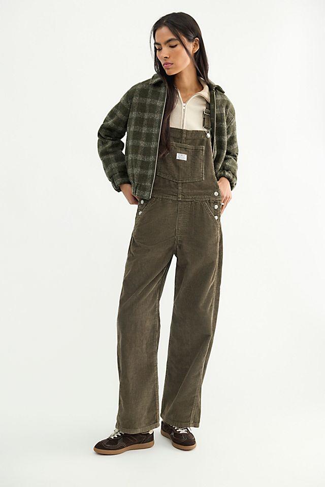Levi's Baggy Corduroy Overalls by LEVIS