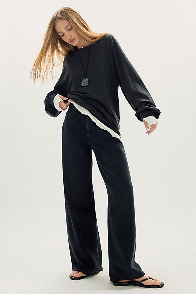 Levi's Cinch Wide-Leg Jeans by LEVIS