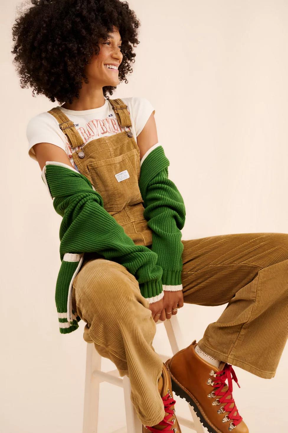 Levi's Corduroy Baggy Overalls by LEVIS