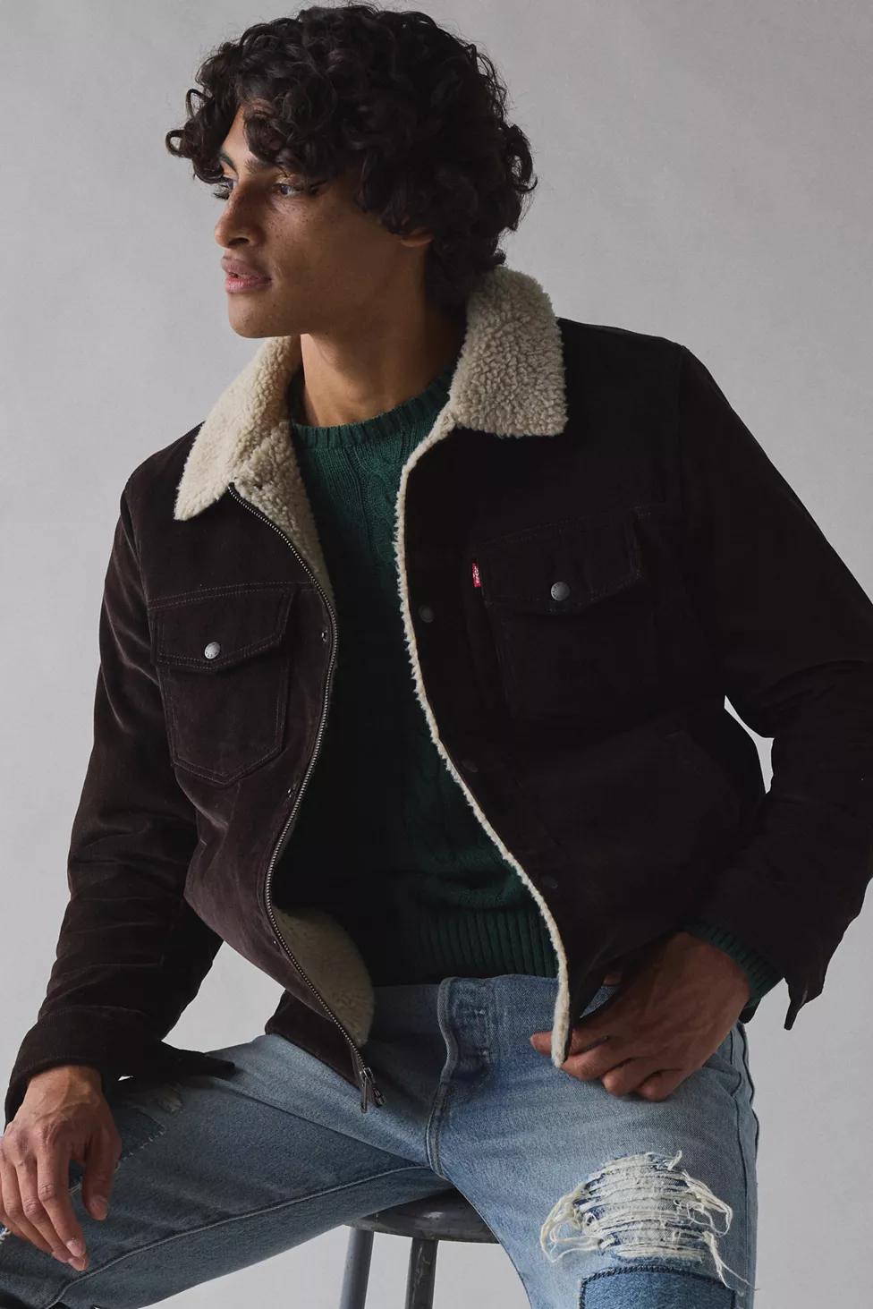 Levi's® Fleece Lined Corduroy Jacket by LEVIS