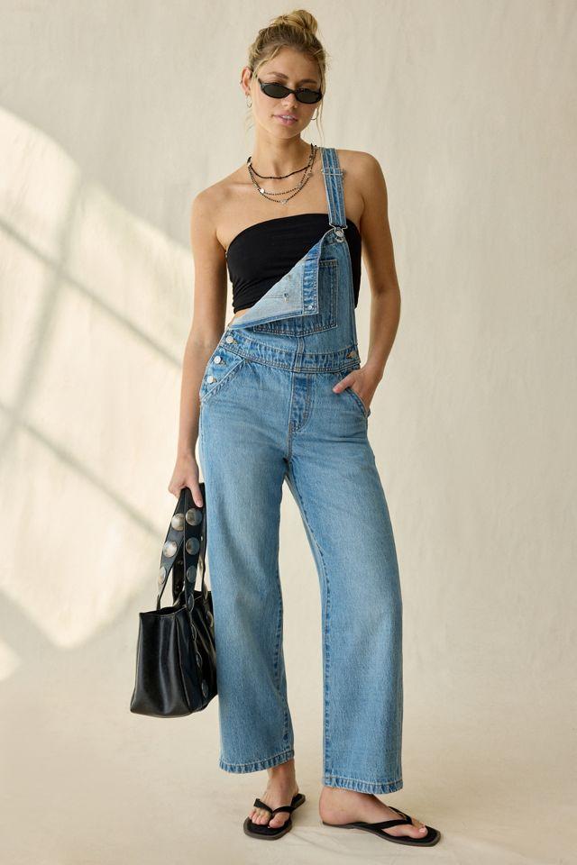 Levi’s® Full-Length Baggy Denim Overalls by LEVIS