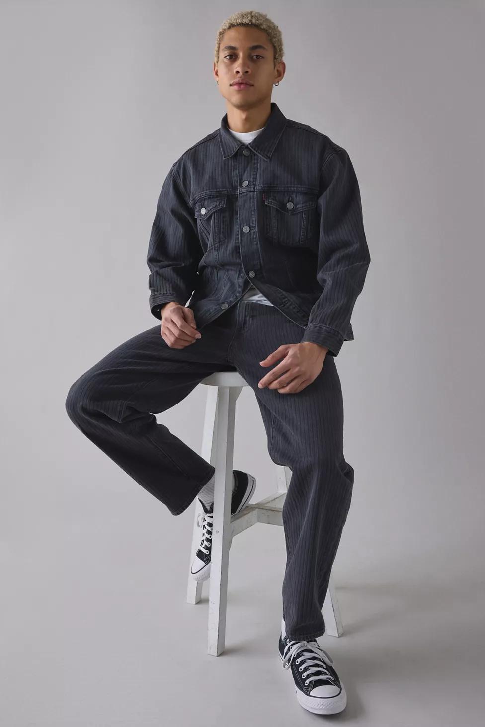 Levi’s® Relaxed Fit Denim Trucker Jacket by LEVIS Levi’s® Relaxed Fit Denim Trucker Jacket by LEVIS