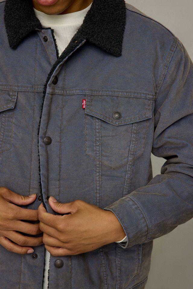 Levi’s Relaxed Fit Fleece Lined Trucker Jacket by LEVIS